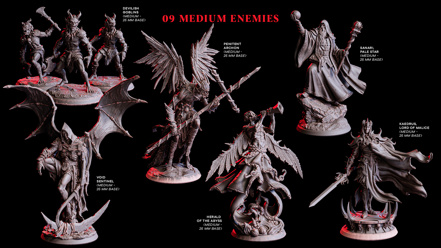 0611 The Gates of Twilight - STL 3D Print Files