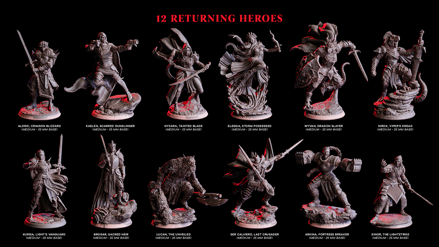 0611 The Gates of Twilight - STL 3D Print Files
