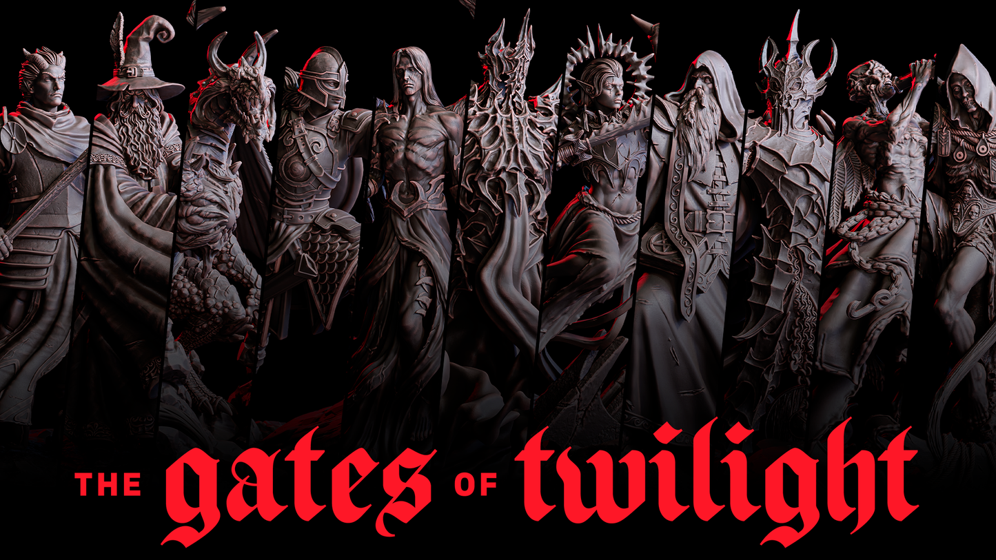 0611 The Gates of Twilight - STL 3D Print Files