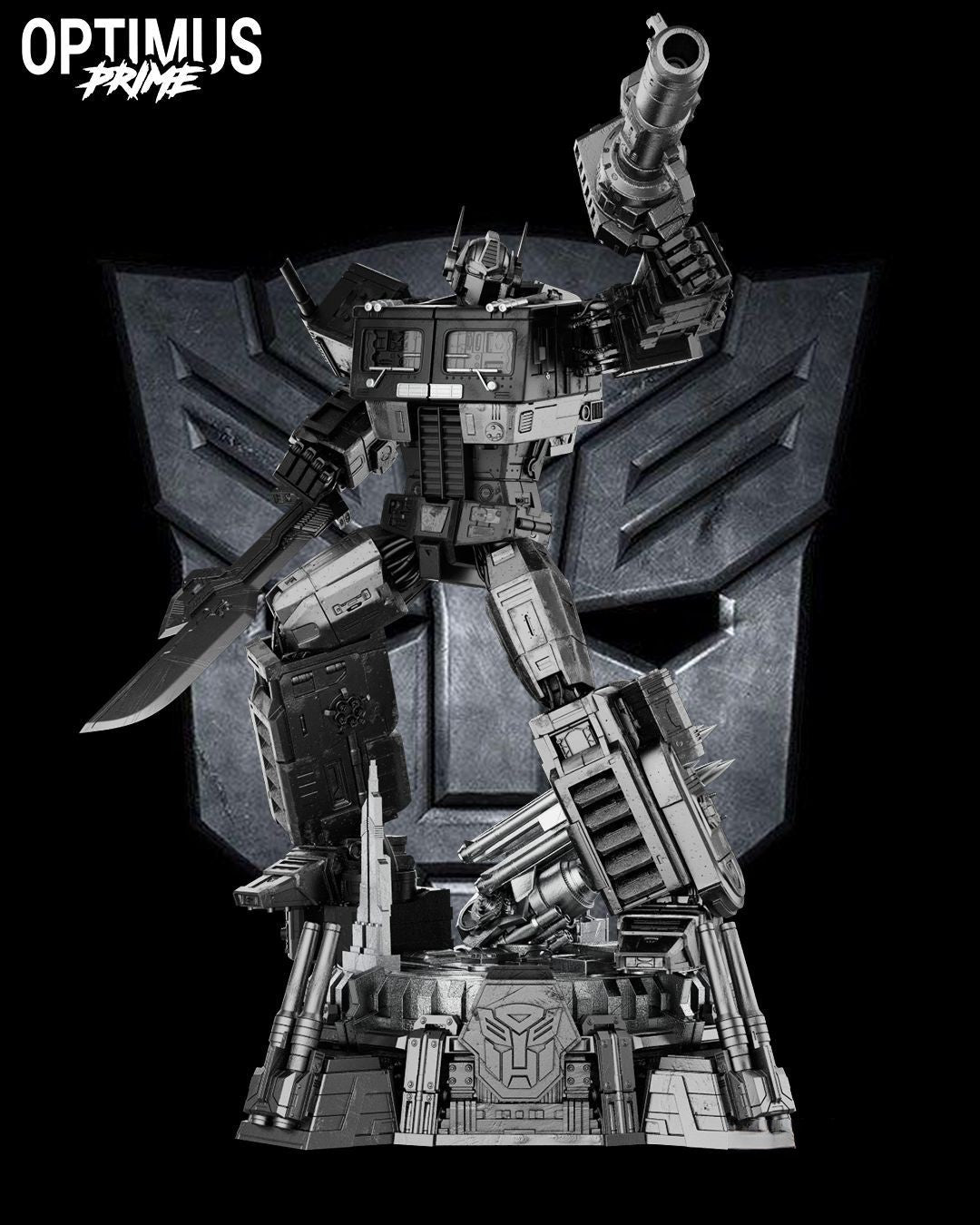 0665 Optimus Prime AND Truck - Transformers - STL 3D Print Files