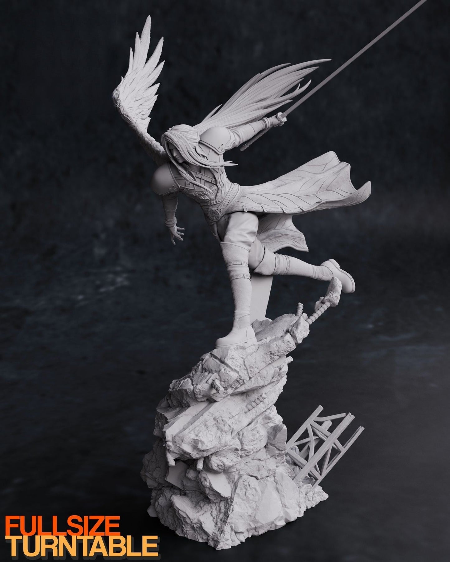 0469 Sephiroth - Final Fantasy VII (1269) - STL 3D Print Files