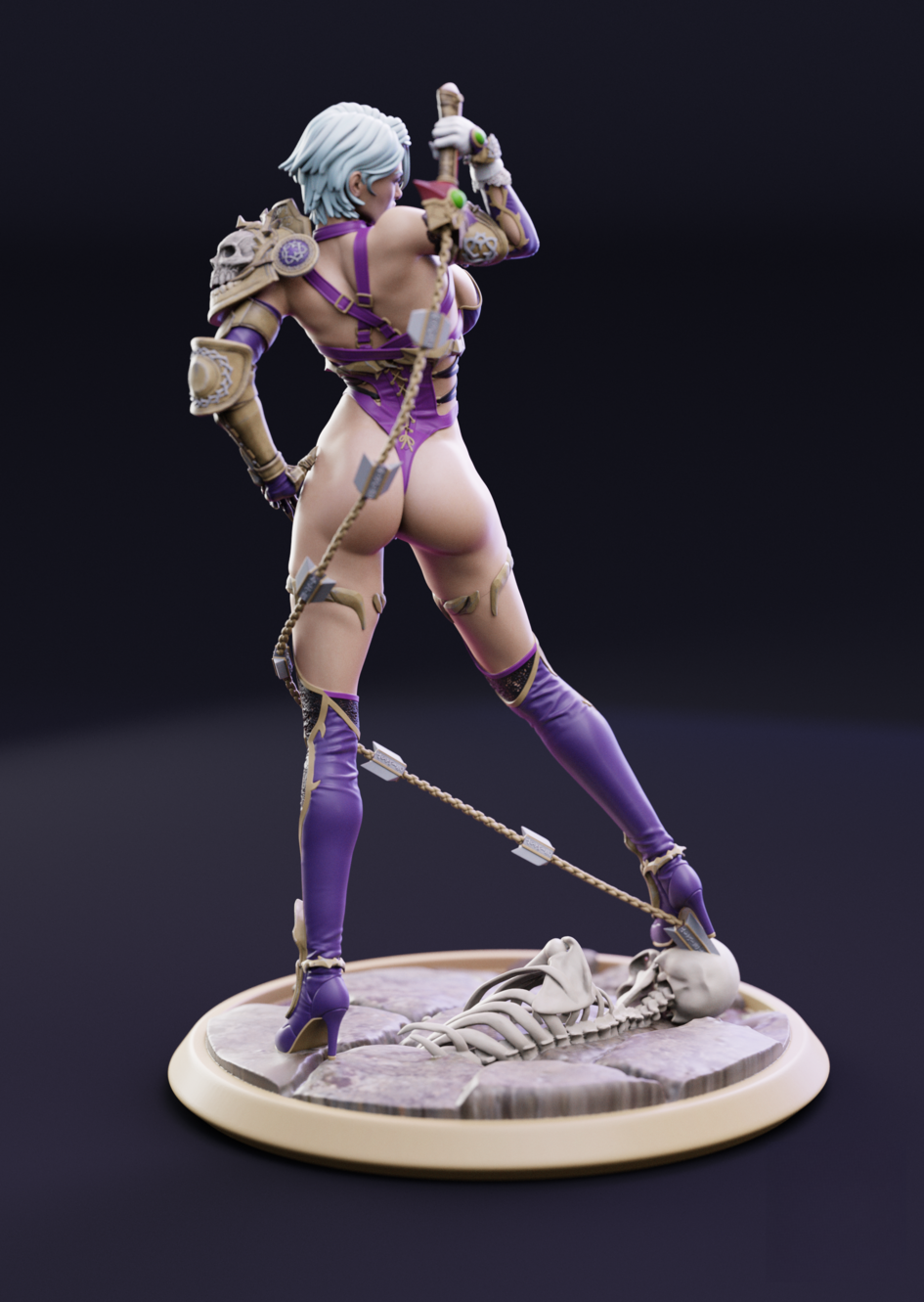 0961 Ivy - SoulCalibur (1933) - STL 3D Print Files