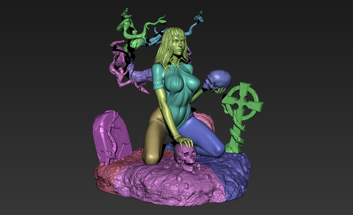 0486 Vampirella NSFW (1322) - STL 3D Print Files