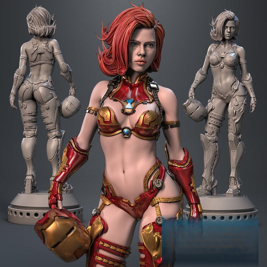 0663 IRON WIDOW - Scarlett Johansson - STL 3D Print Files
