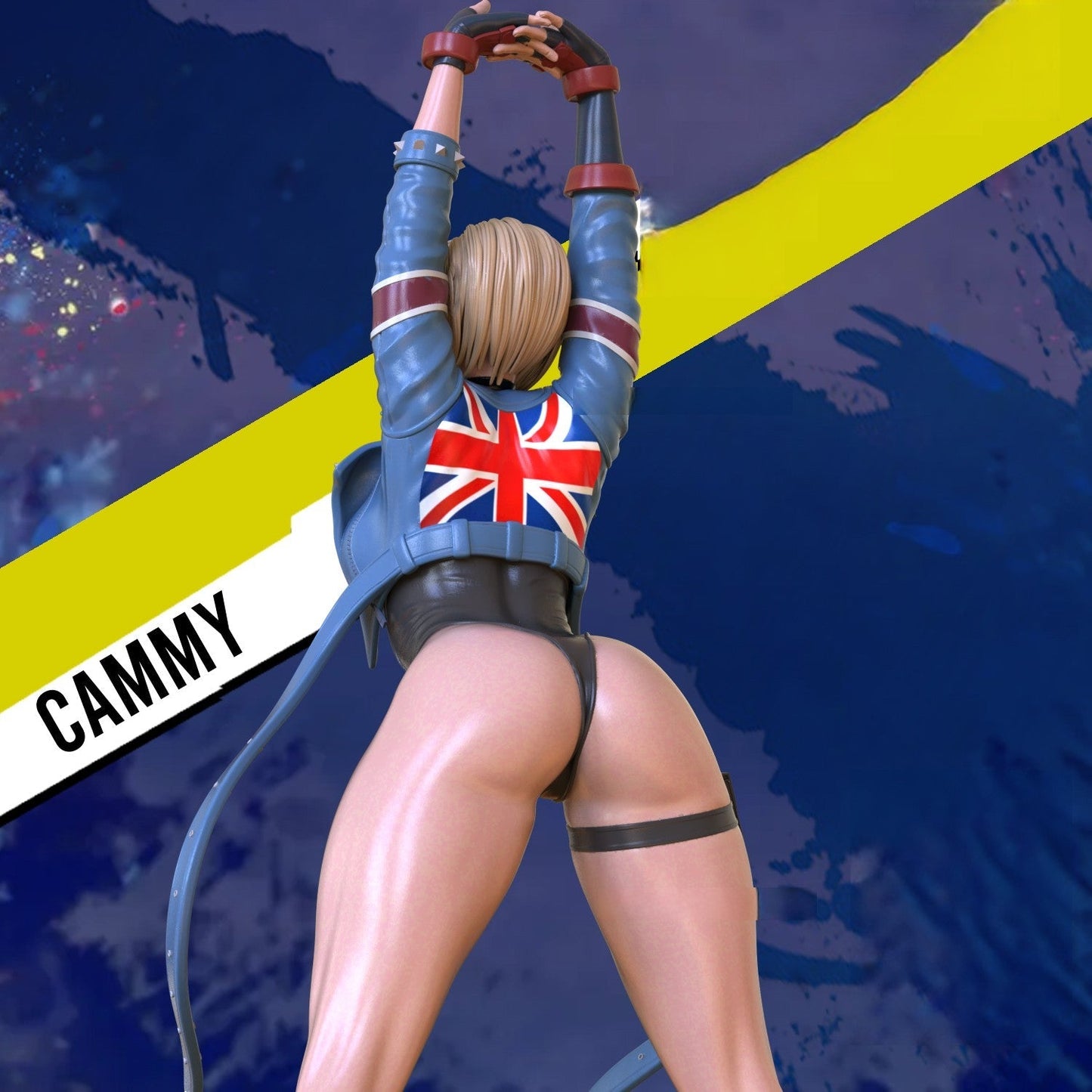 0493 Cammy NSFW - Street Fighter (1351) - STL 3D Print Files