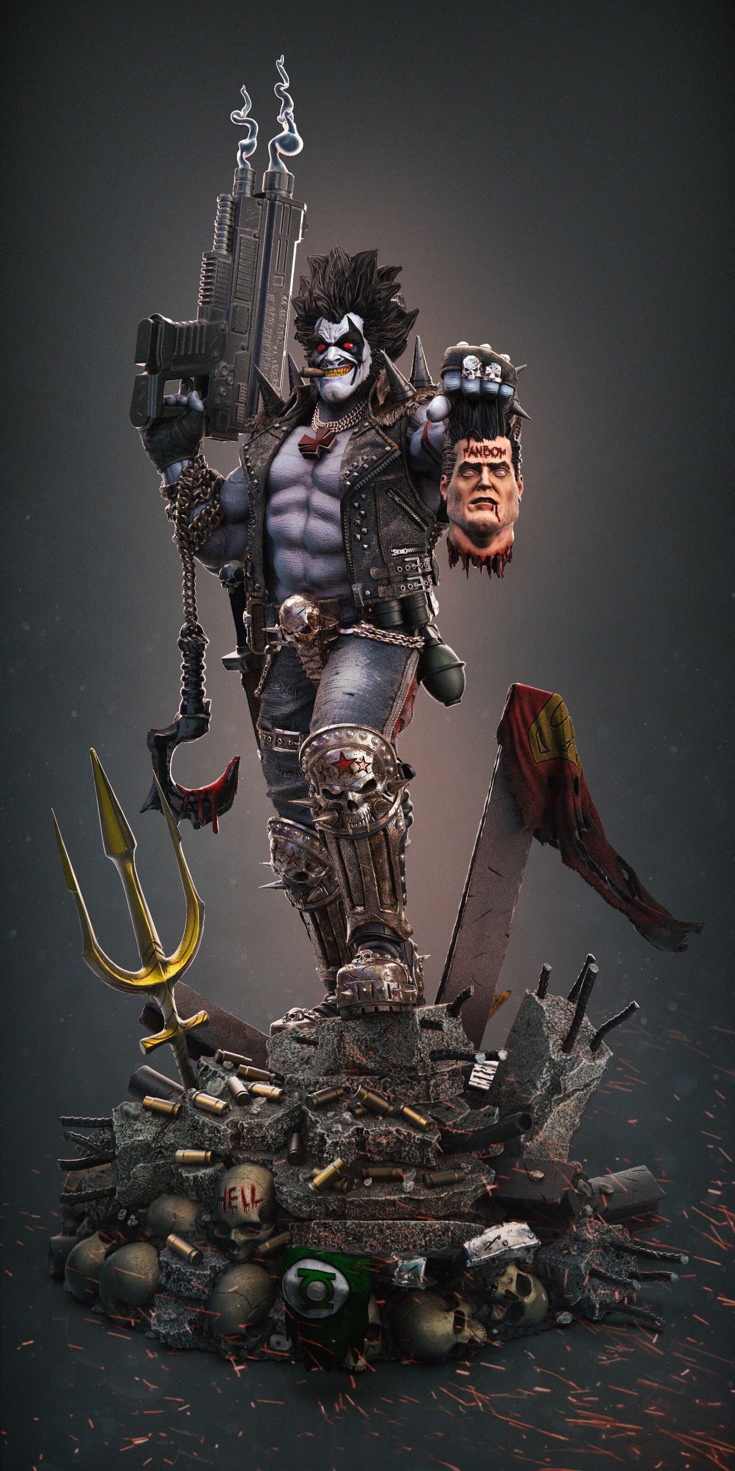 0464 Lobo - DC Comics - STL 3D Print Files