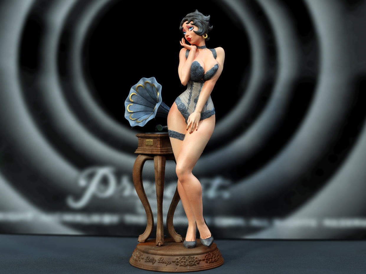 0785 Betty Boop NFSW - STL 3D print files