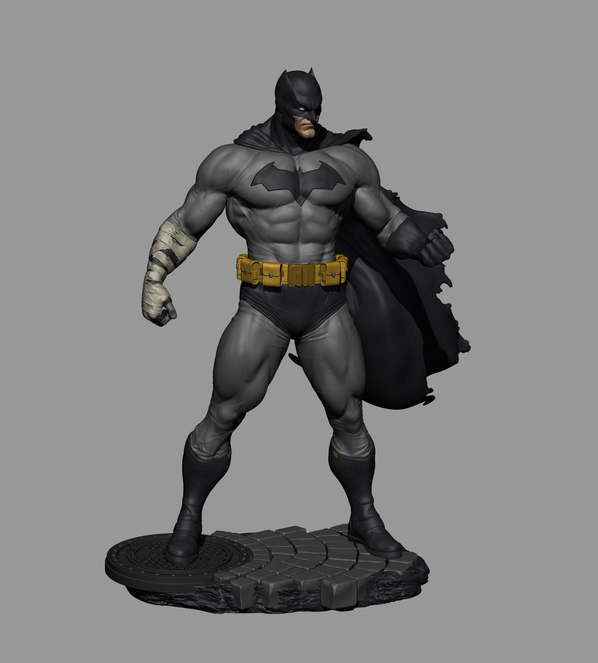0505 Batman Muscle - STL 3D Print Files