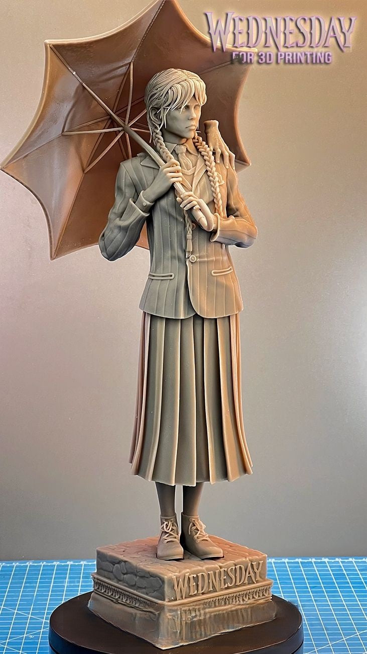 0170 Wednesday Addams - Wednesday - STL 3D Print Files