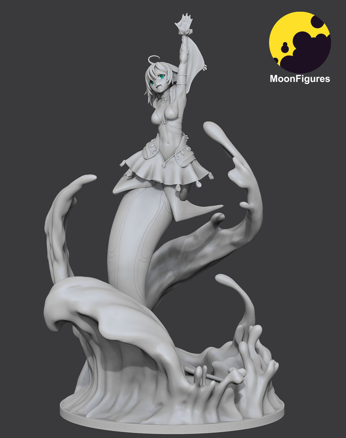2104 Lulala Heine_Monster Girl Doctor - STL 3D Print Files