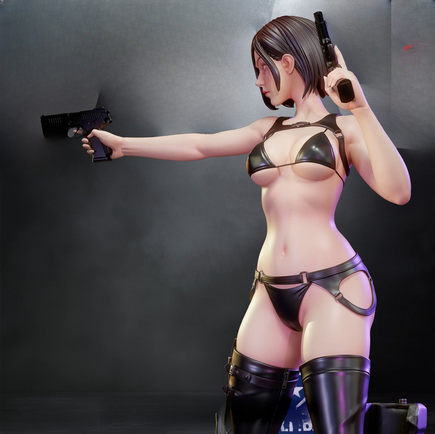 0744 Ada Wong NSFW - STL 3D Print Files