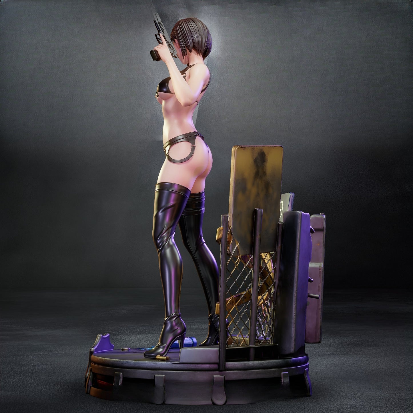0744 Ada Wong NSFW - STL 3D Print Files
