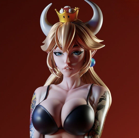 1071 Bowsette Suntanned NSFW - STL 3D Print Files