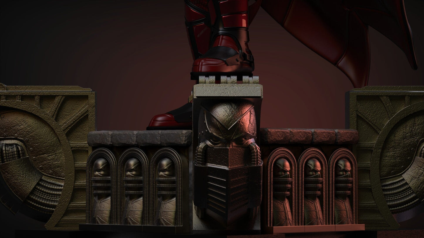 0514 Justice League 3000 Batman - Arkham Knight - STL 3D Print Files