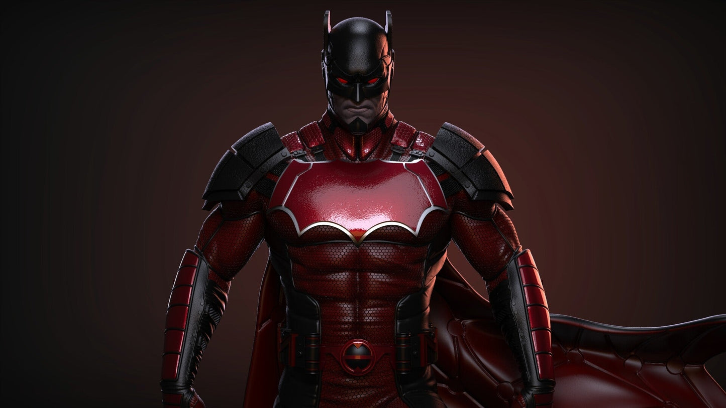 0514 Justice League 3000 Batman - Arkham Knight - STL 3D Print Files