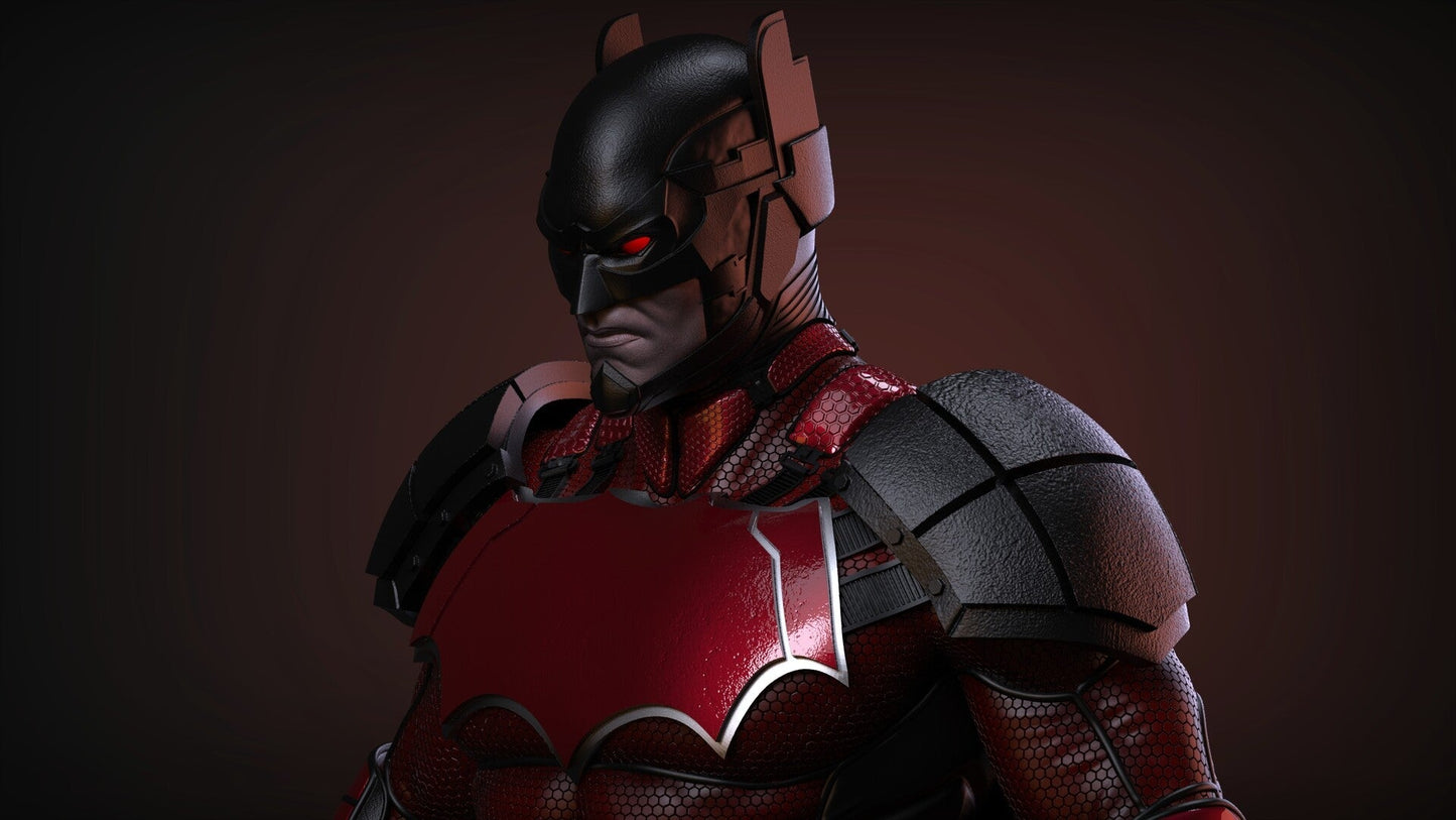 0514 Justice League 3000 Batman - Arkham Knight - STL 3D Print Files