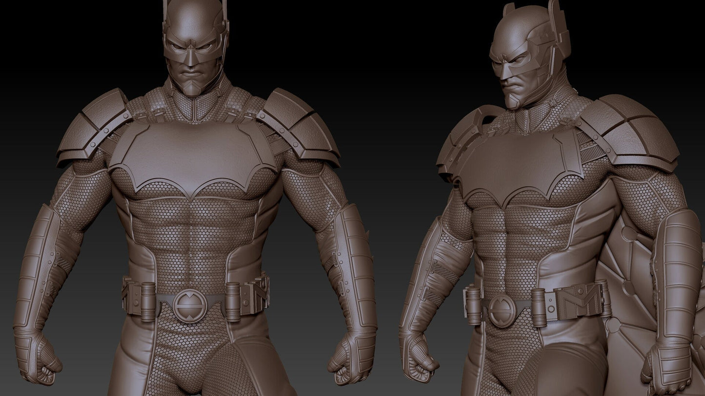 0514 Justice League 3000 Batman - Arkham Knight - STL 3D Print Files