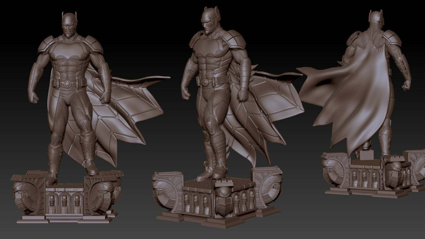 0514 Justice League 3000 Batman - Arkham Knight - STL 3D Print Files
