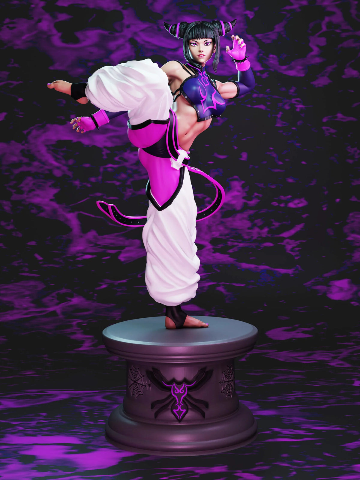 2141 Juri Han_Street Fighter - STL 3D Print Files