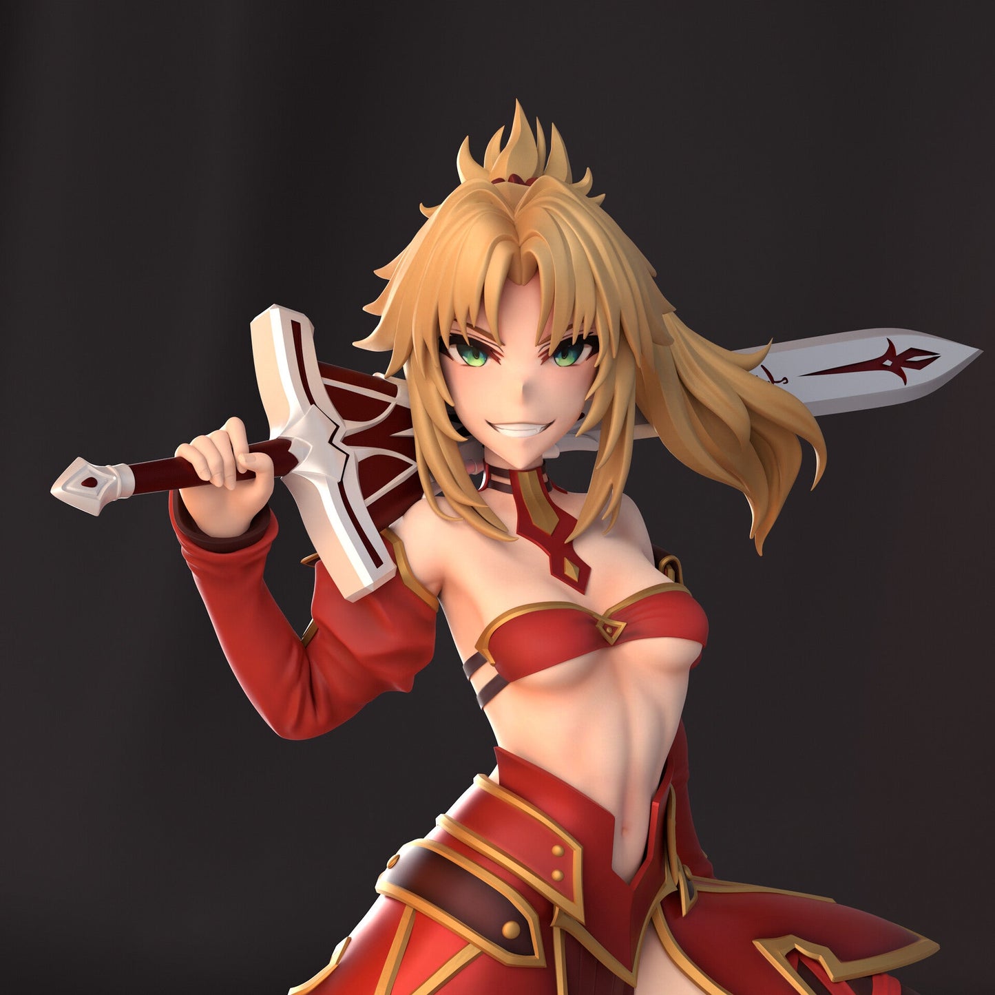 0473 Mordred Pendragon - Fate/Grand Order (1238) - STL 3D Print Files