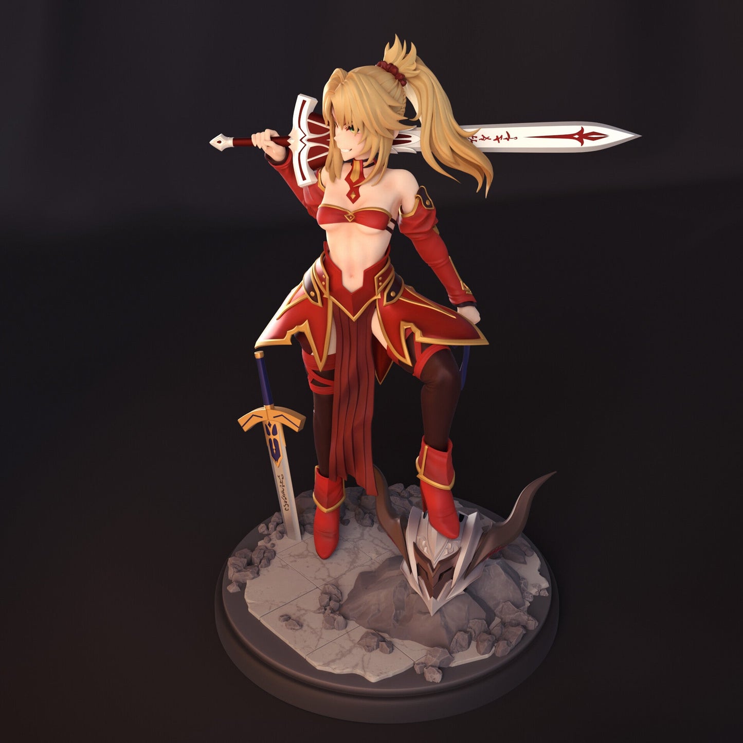 0473 Mordred Pendragon - Fate/Grand Order (1238) - STL 3D Print Files