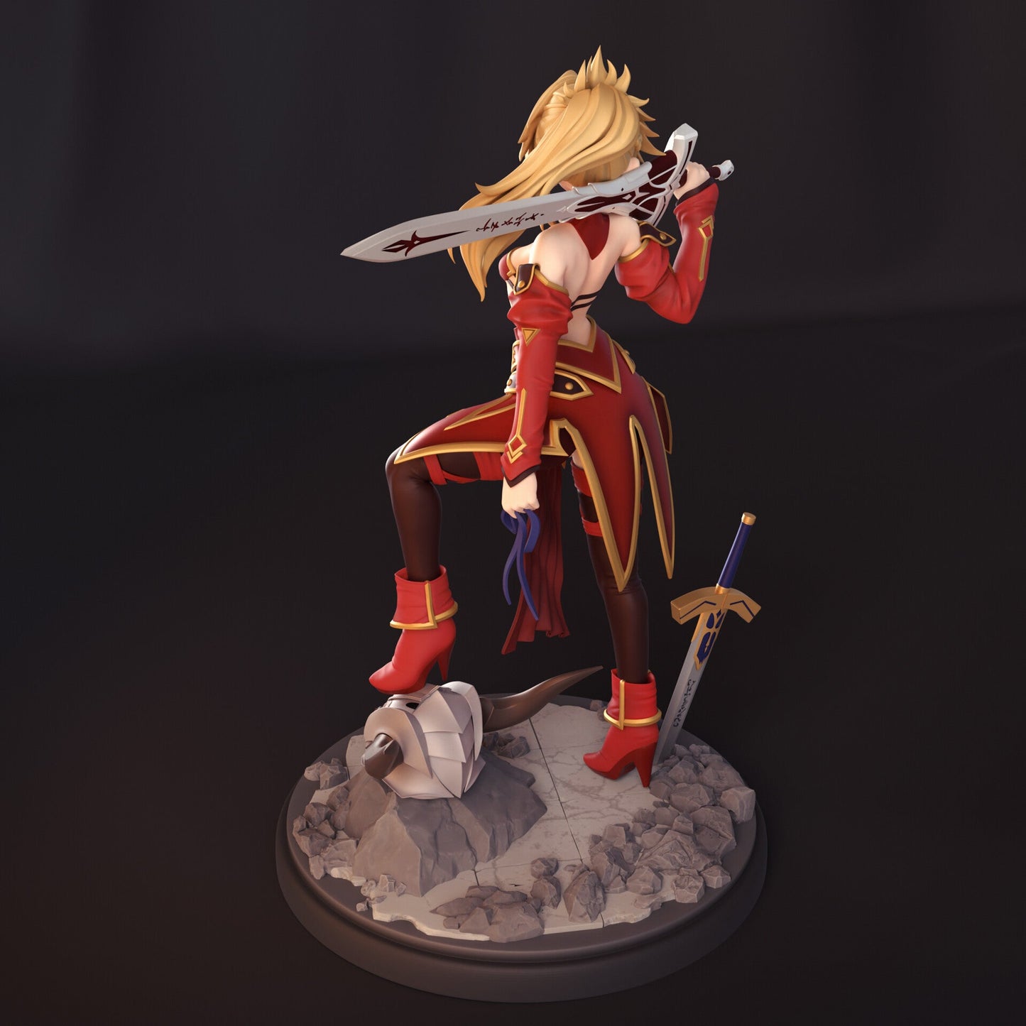 0473 Mordred Pendragon - Fate/Grand Order (1238) - STL 3D Print Files