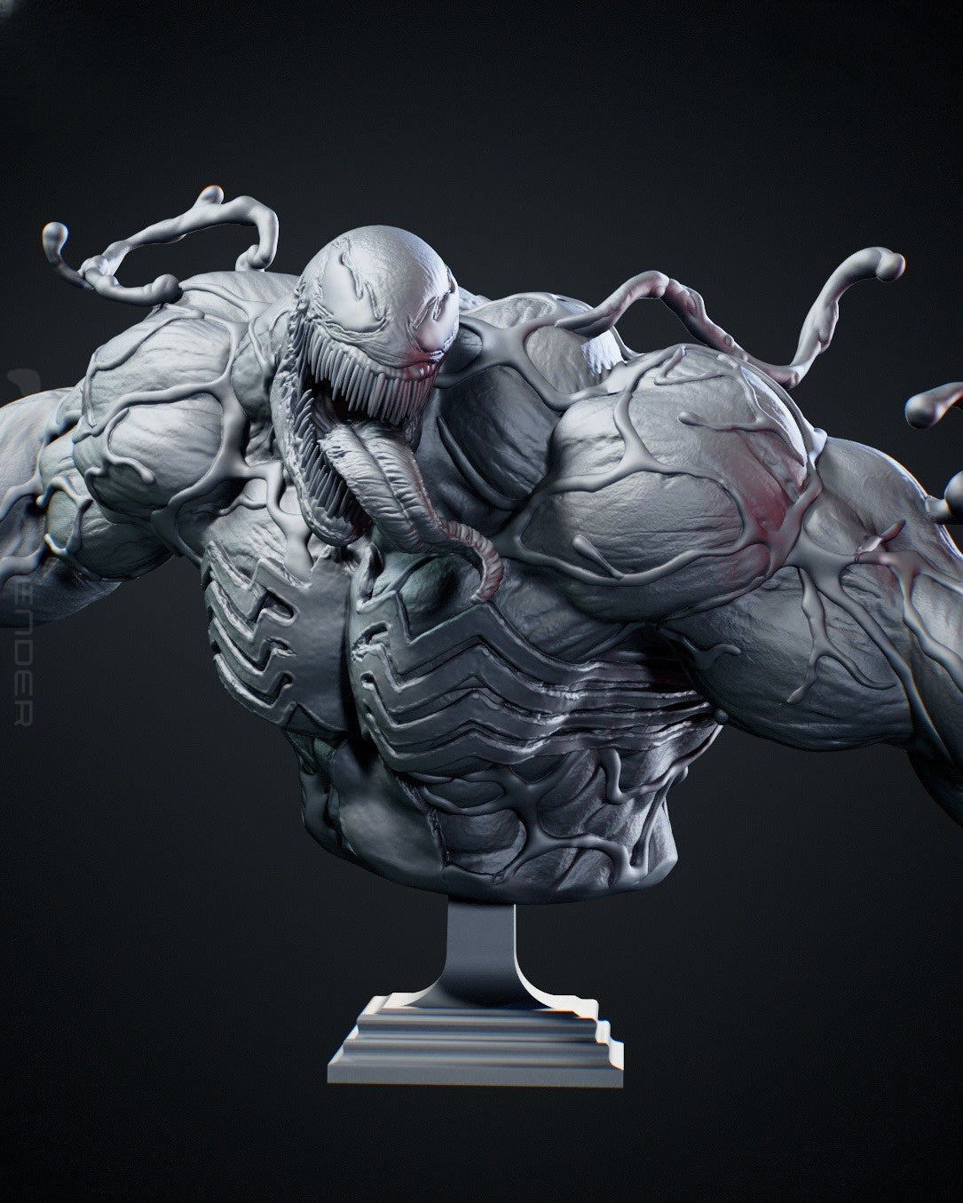 1371 The Symbiote_Marvel Comics - STL 3D Print Files