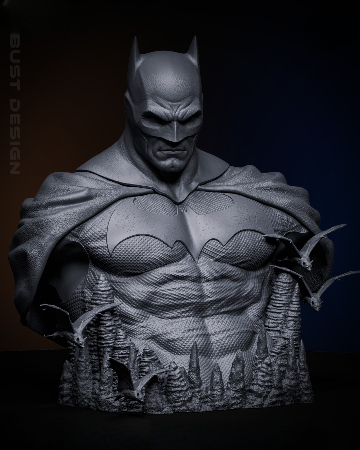 1476 BatmanThrone - STL 3D Print Files
