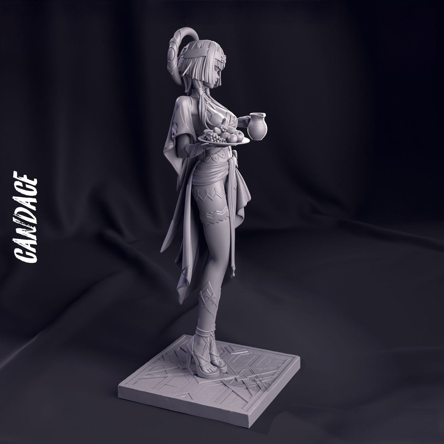 0721 Candace - Genshin Impact - STL 3D Print Files
