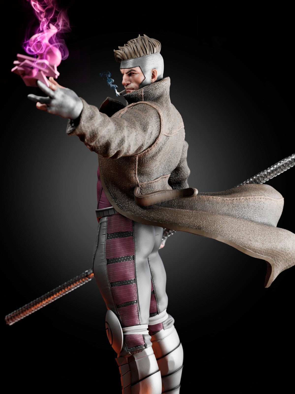 0139 Gambit - X-MEN (1632) - STL 3D Print Files
