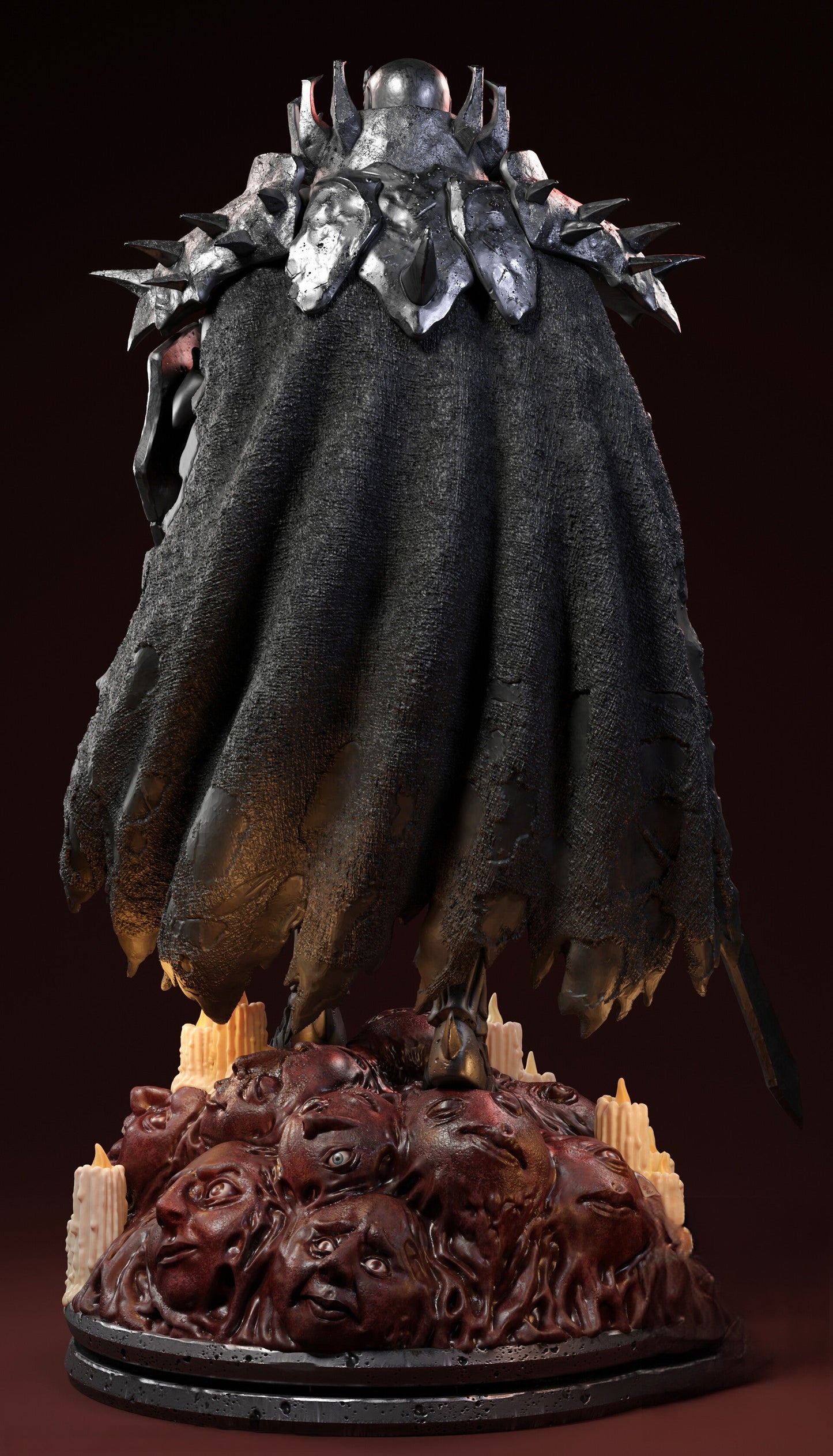0141 Skull Knight - Berserk (1628) - STL 3D Print Files