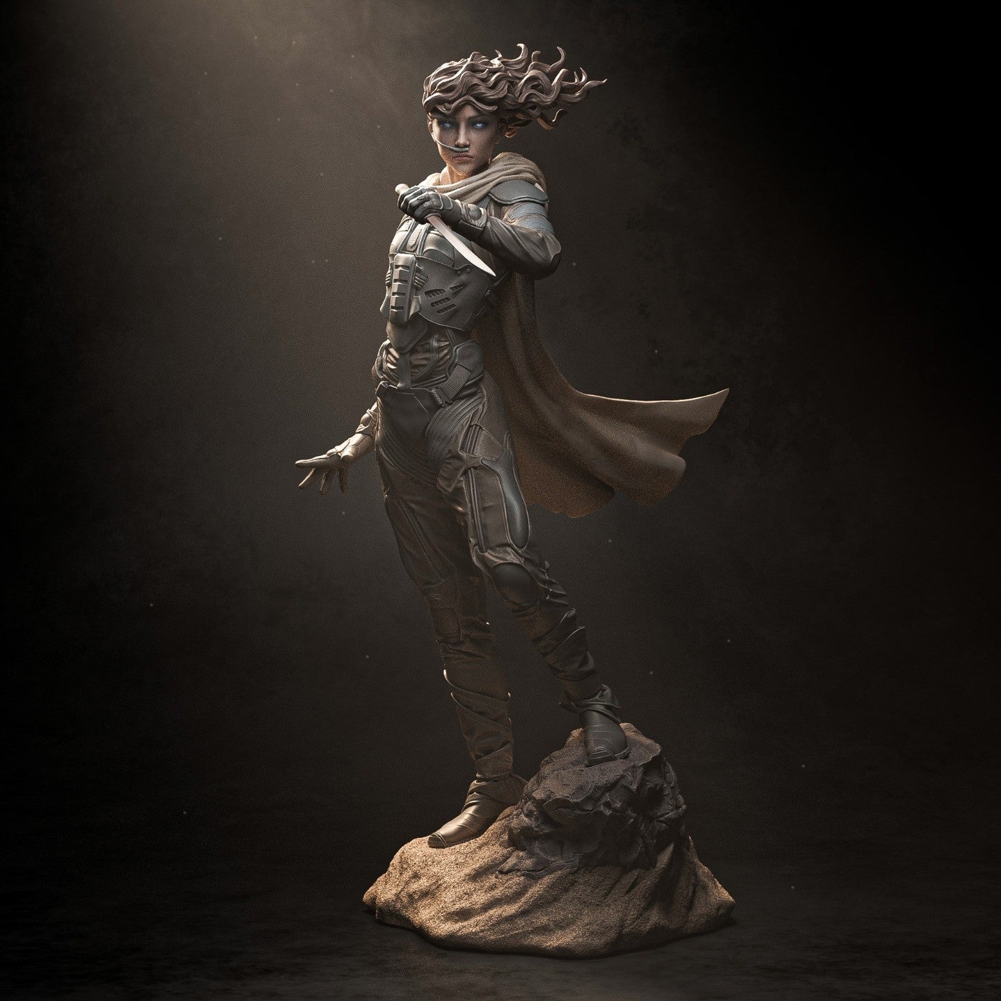 0987 Chani Kynes - Dune (2316) - STL 3D Print Files