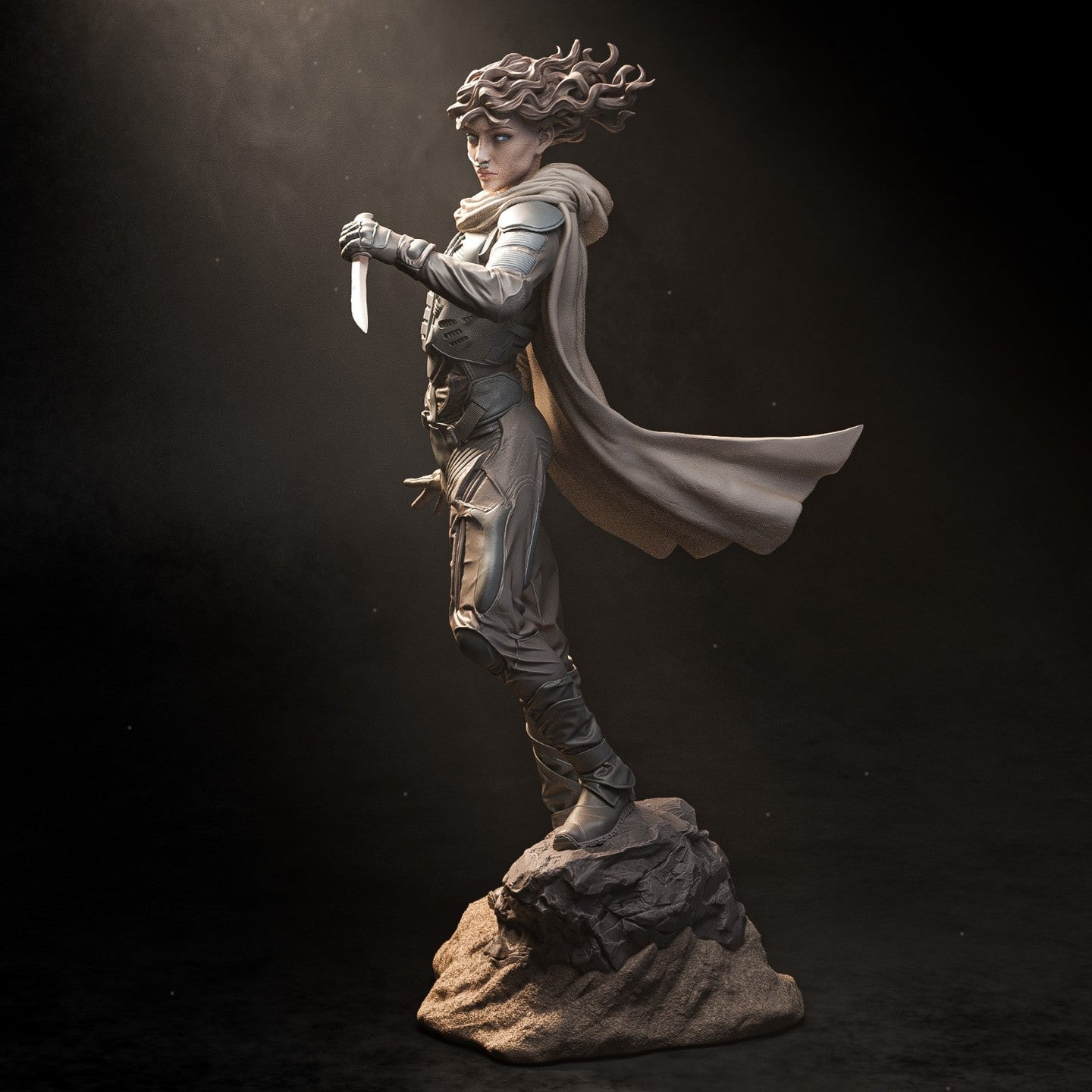 0987 Chani Kynes - Dune (2316) - STL 3D Print Files