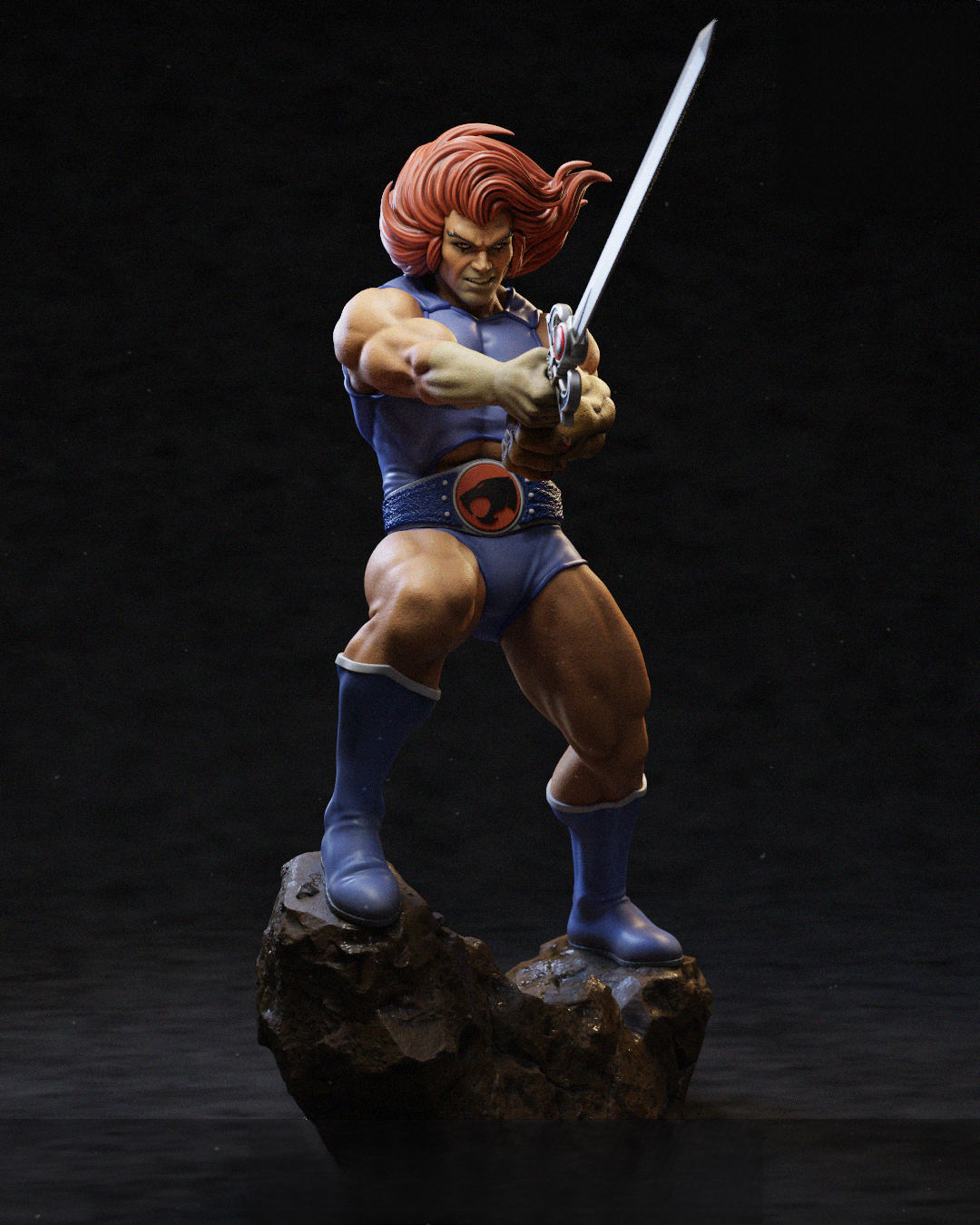 0709 Lion-O - ThunderCats (1416) - STL 3D Print Files