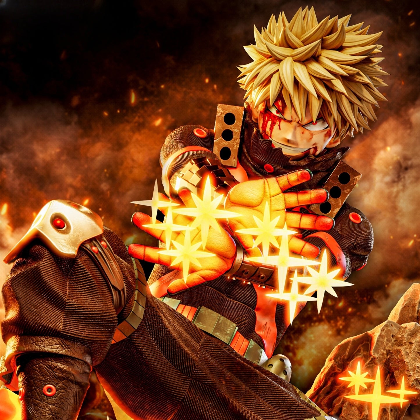 0552 Katsuki Bakugo - STL 3D Print Files