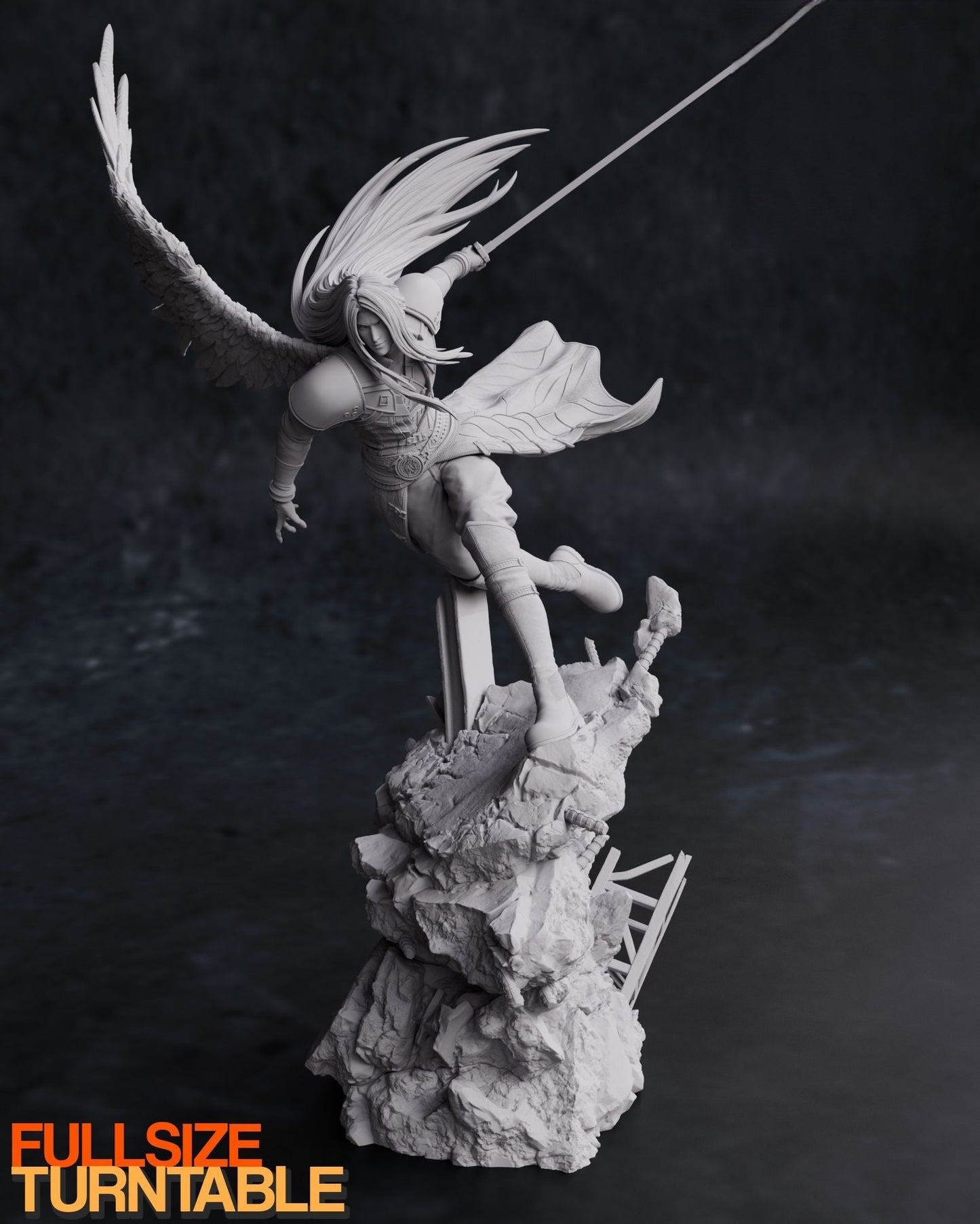 0469 Sephiroth - Final Fantasy VII (1269) - STL 3D Print Files