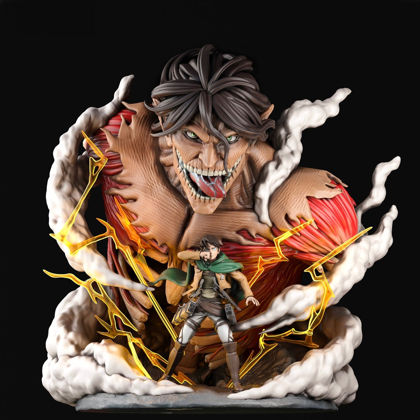 0789 Eren Yeager - Attack on Titan - STL 3D Print Files