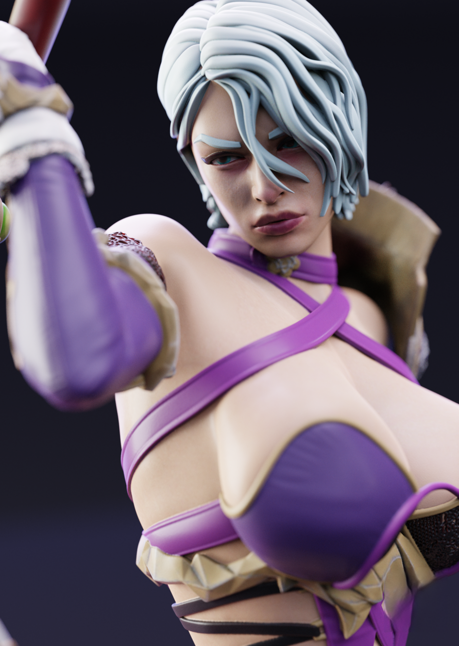 0961 Ivy - SoulCalibur (1933) - STL 3D Print Files