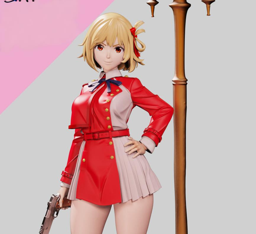 2120 Chisato Nishikigi_Lycoris Recoil - STL 3D Print Files