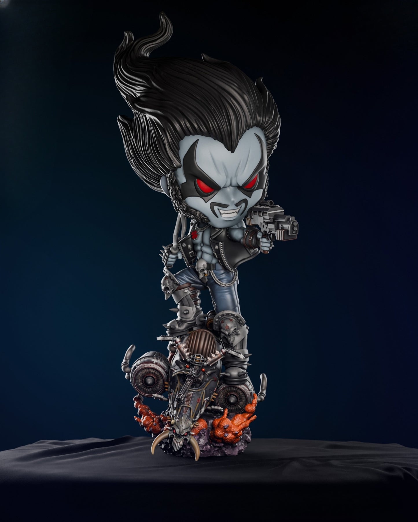 0619 Lobo Chibi - STL 3D Print Files
