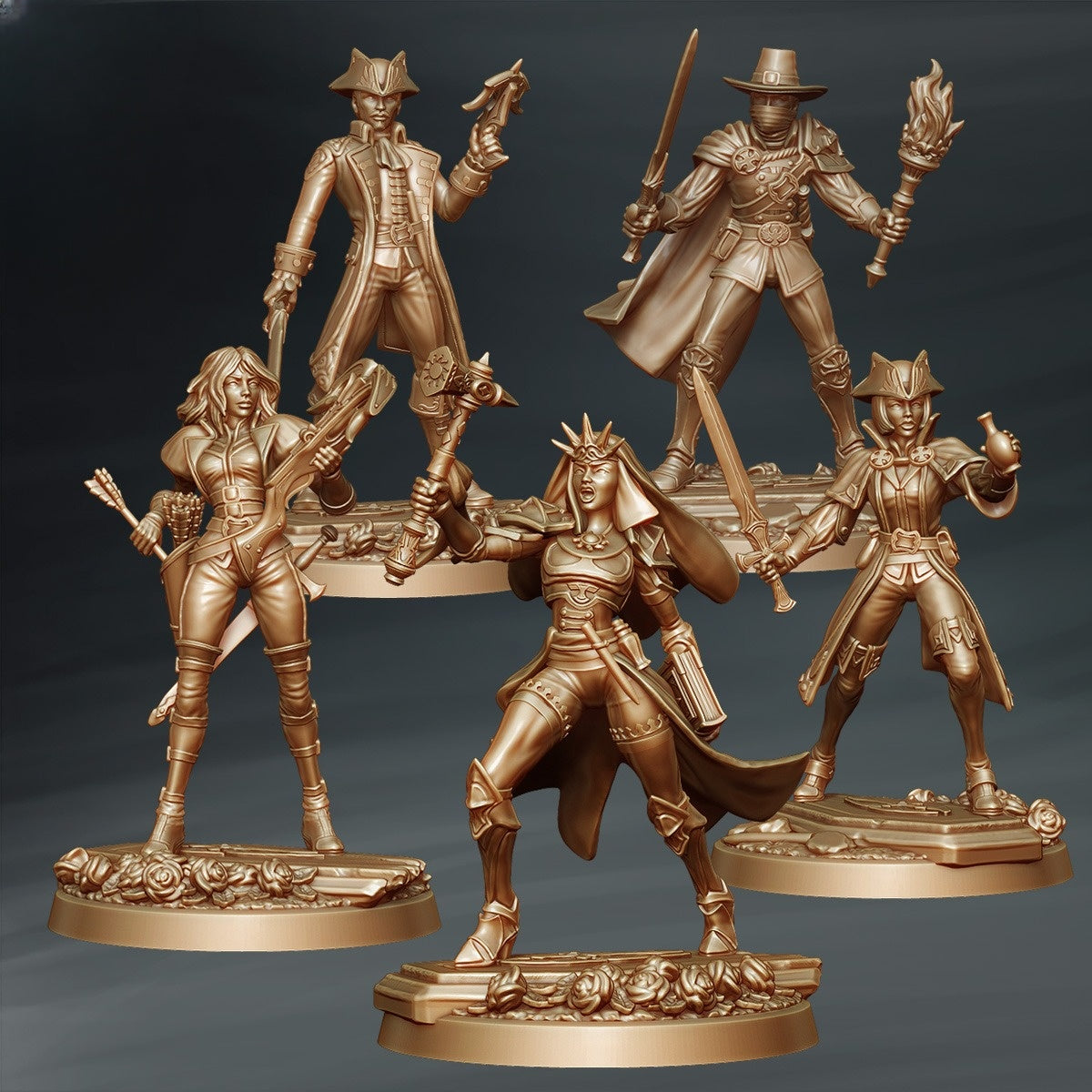 0590 Vampires Collection Vol. 1 - STL 3D Print Files