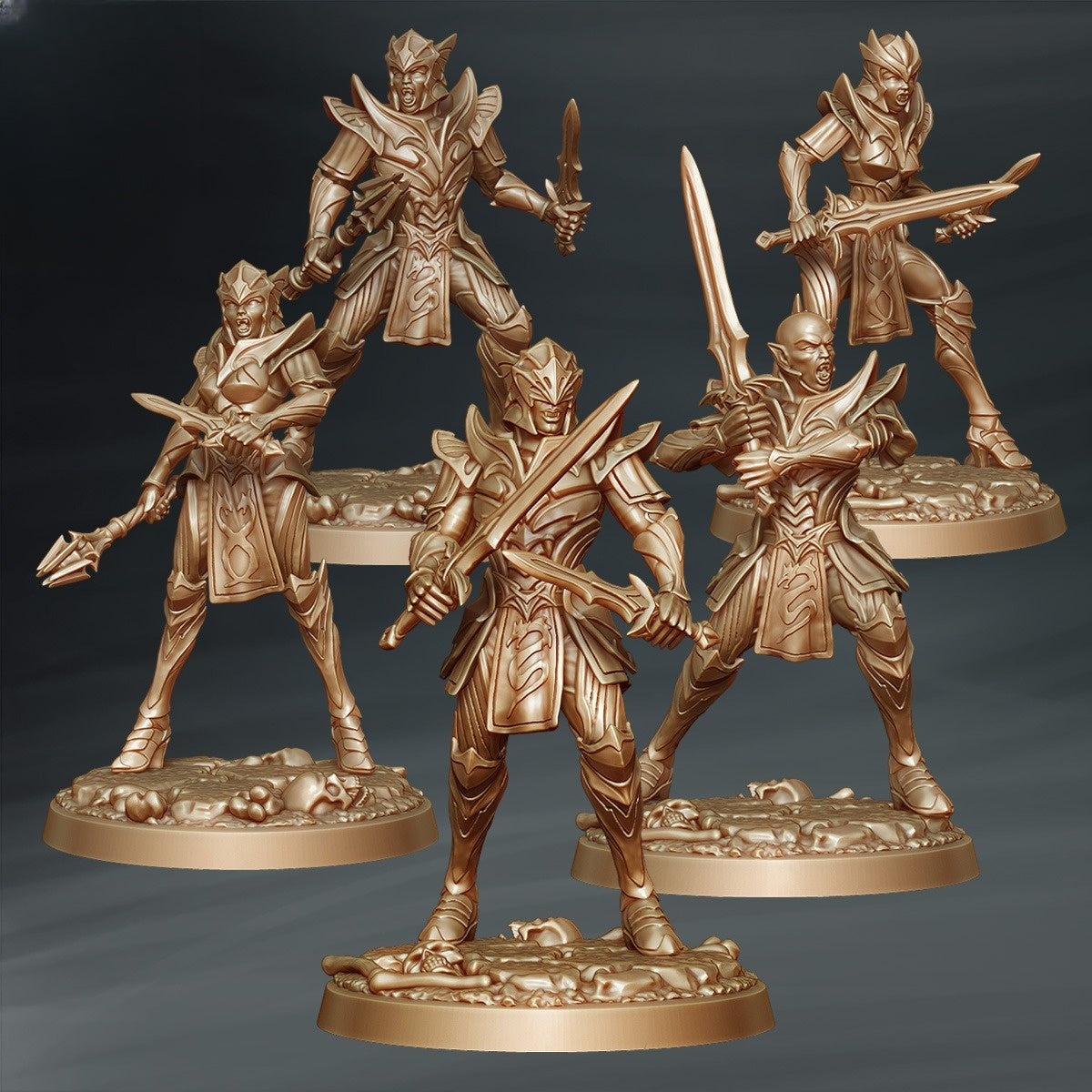 0590 Vampires Collection Vol. 1 - STL 3D Print Files