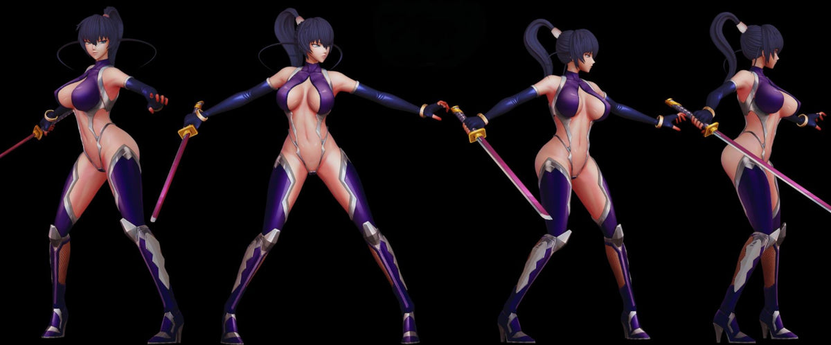 1813 Asagi Igawa_Taimanin - STL 3D Print Files