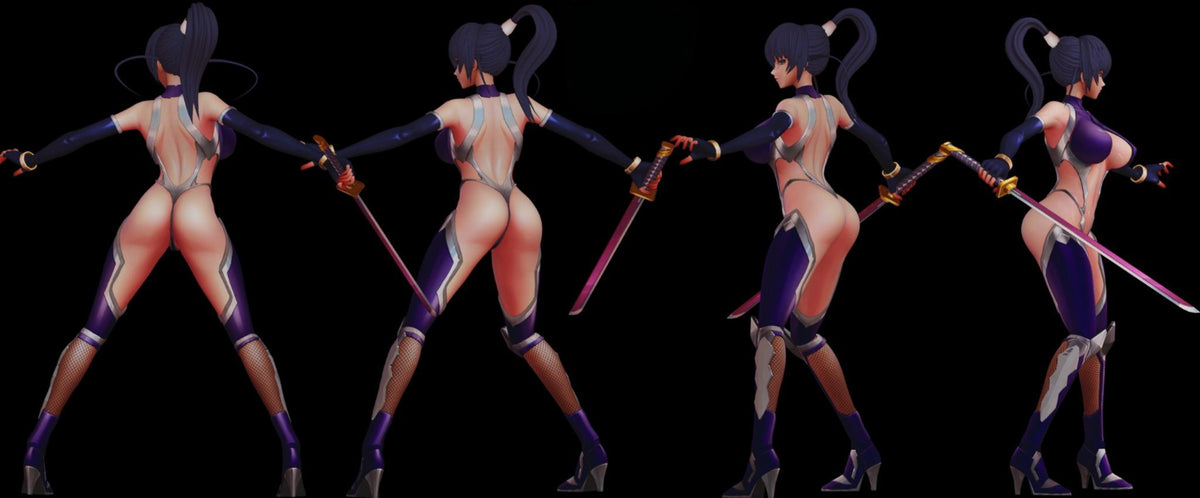 1813 Asagi Igawa_Taimanin - STL 3D Print Files