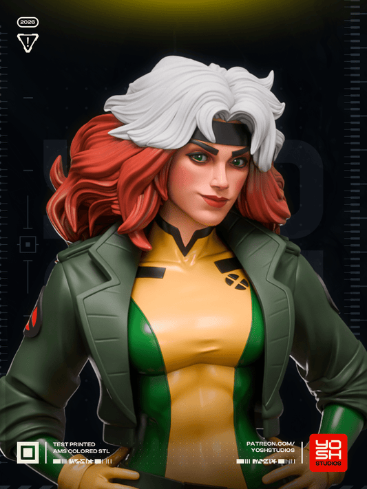 1898 Rogue_X-Men - STL 3D Print Files