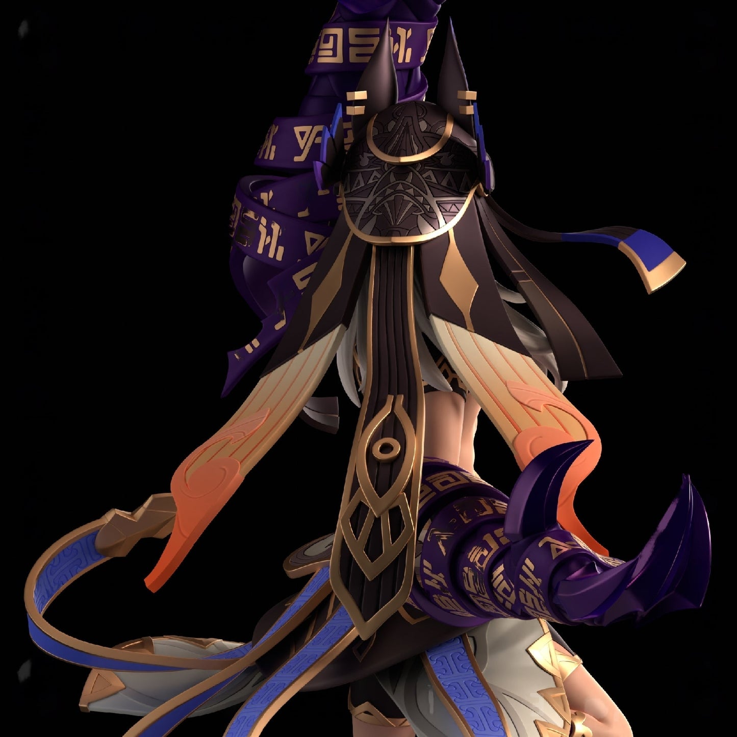 0629 Cyno - Genshin Impact - STL 3D Print Files