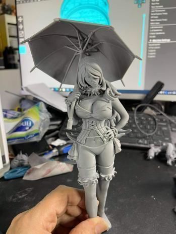 0290 Cynthia_and_Lucario_Pokemon - STL 3D Print Files