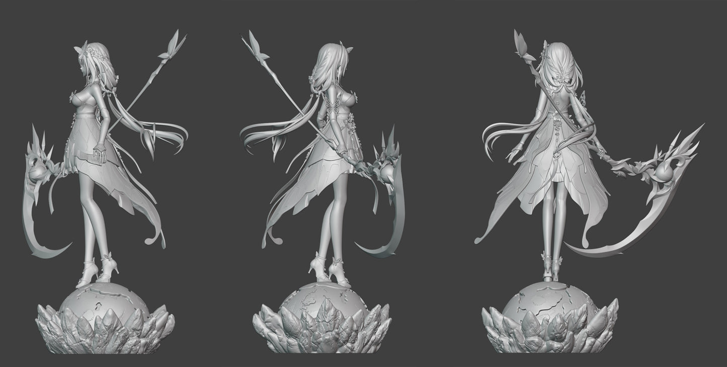 1558 Castorice_Honkai Star Rail - STL 3D Print Files