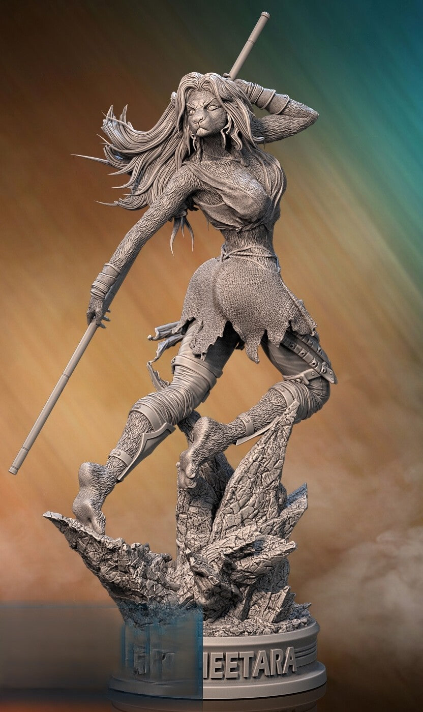 0708 Cheetara - Thundercats (1454) - STL 3D Print Files