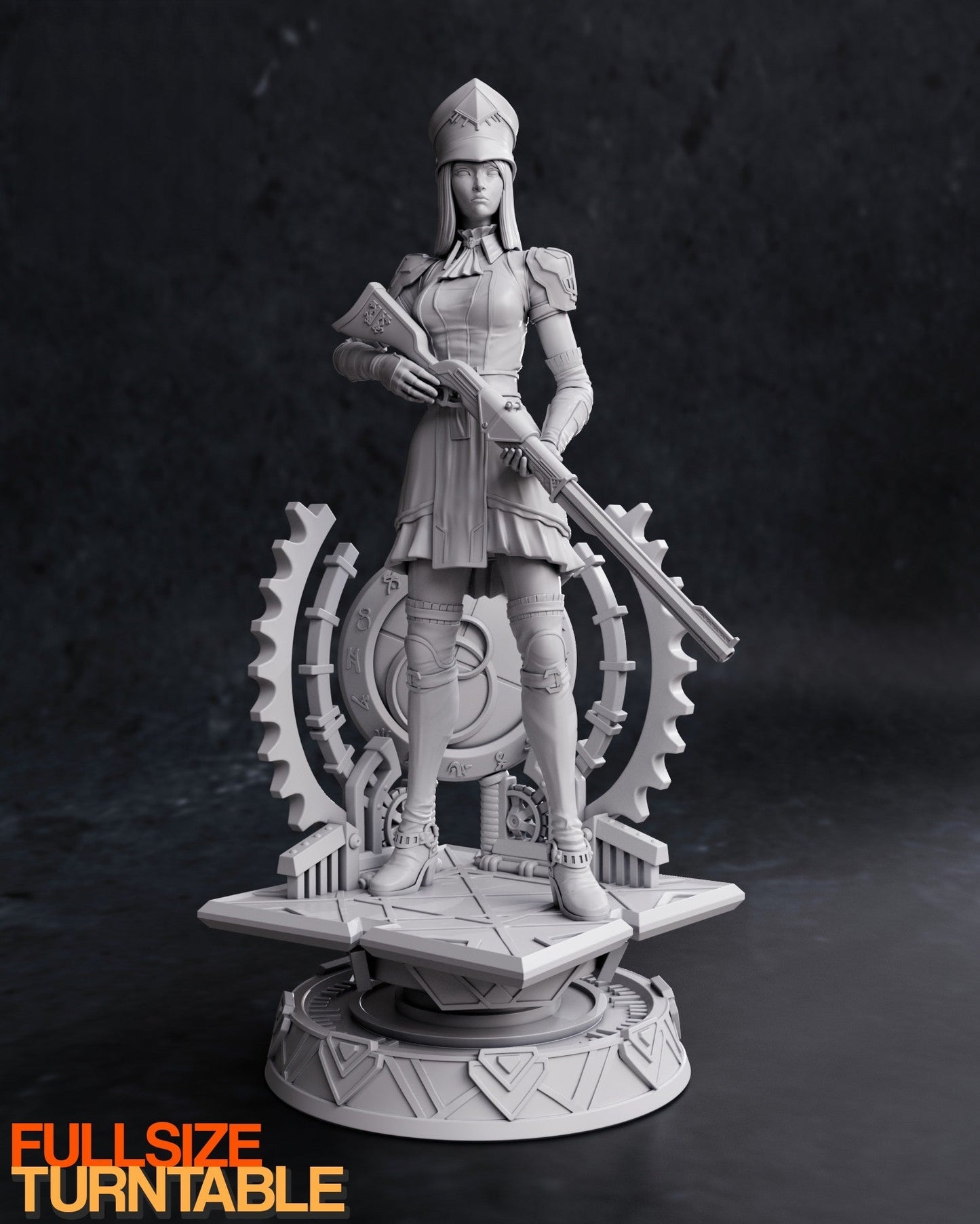 0163 Caitlyn Arcane - League of Legends - STL 3D Print Files